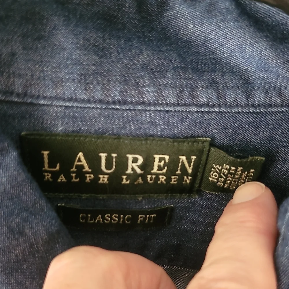 Ralph Lauren Men's Blue Denim Shirt - Picture 3 of 3